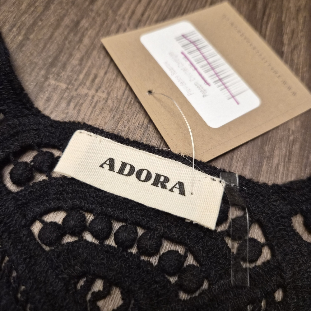 ADORA Black Popcorn Cardigan - Picture 12 of 12